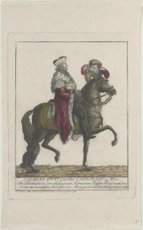 Bildnis des Clemens Wenceslaus zu Trier