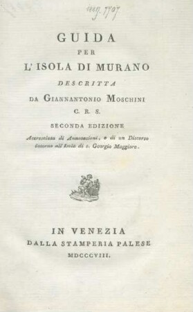 Guida Per L'Isola Di Murano