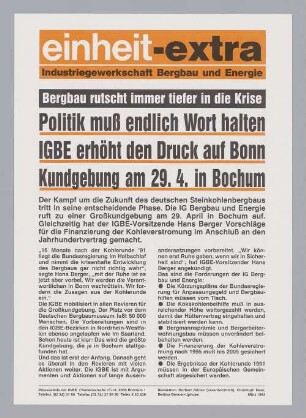 "Bergbau rutscht immer tiefer in die Krise"