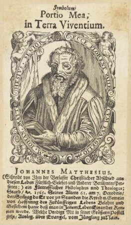 Bildnis des Johann Matthesius