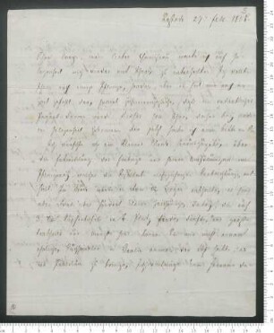 Brief von Ludolf Christian Treviranus an Adelbert von Chamisso