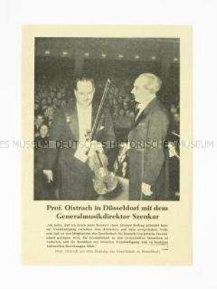 Propagandaflugblatt der "Gesellschaft für deutsch-sowjetischen Freundschaft" über die Stalin-Note von 1952