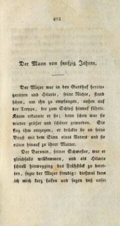 Der Mann von funfzig Jahren