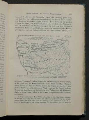Die drei Hauptmannschaften vor dem Walde 1449