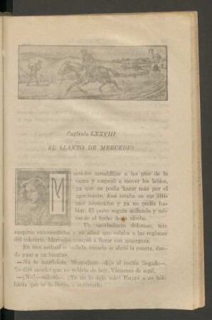 Capítulo LXXVIII - El llanto de Mercedes