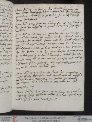 Chronistische Notizen aus Augsburg (1537-1539)