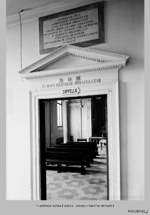 Sant'Agostino, Konviktskapelle, Cappella dell'Immacolata, Siena
