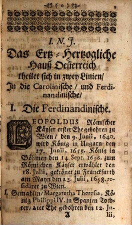 Die Durchleuchtige Häuser in Europa, Das ist: Genealogische Beschreibung Aller Potentaten, Käyser, Könige, Chur- und Fürsten, so jetziger Zeit in Europa herrschen : Sammt Deroselben Gemahlinnen, Printzen und Printzessinnen, auch Brüdern, Schwestern und Verwandten. Dabey Ihre Geburth, Regierung, Vermählung und Residentzen angemercket werden