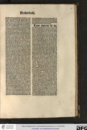 Istud est secundum capitulum huius tractatus, in quo comparat demonstrationes ad invicem.