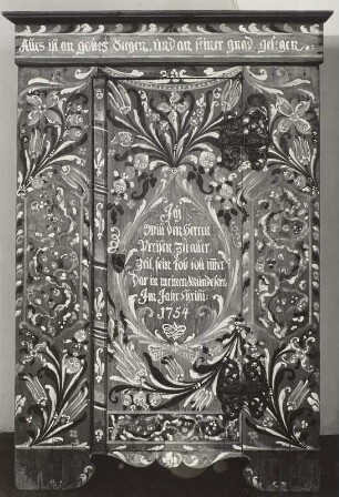 Eintüriger Stollenschrank