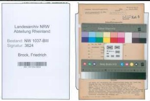 Entnazifizierung Friedrich Brock , geb. 28.10.1901 (Studienassessor)
