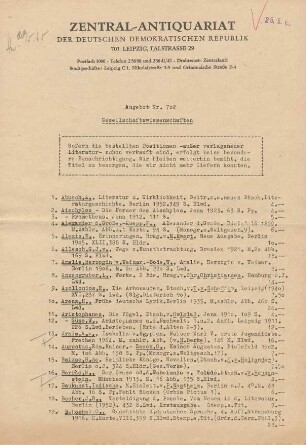Nr. 702: Gesellschaftswissenschaften