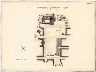 Staatstheater Kassel: Lageplan 1:1000