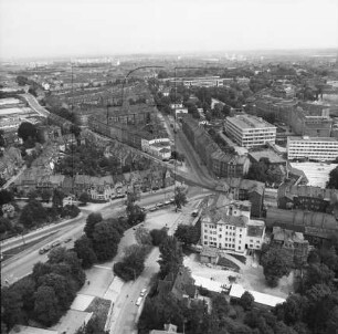 Gothaer Platz in der Erfurter Brühlervorstadt : Blickrichtung Nordosten