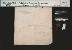 Grubenfeld von Krönung Fundgrube am Schreckenberg bei Annaberg