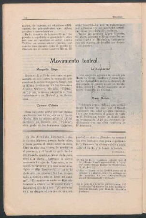Movimiento teatral