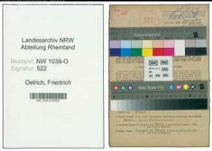 Entnazifizierung Friedrich Oelrich , geb. 01.02.1904 (Beamter)