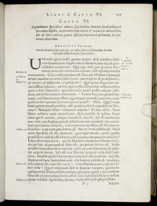 Caput VI. Expenduntur specialiter vulnera superioribus hominis facultatibus per peccatum inflicta [...]