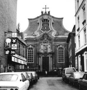 Hamburg. Sankt Josephskirche, Große Freiheit. Ansicht von Osten