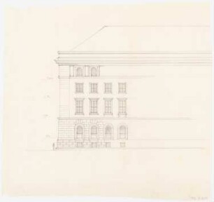 Haus der 109. SS Standarte (?), Posen: Teilansicht