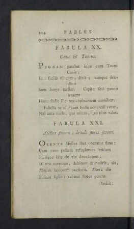 Fabula XXI. - XXX.