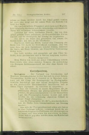 Correspondenz