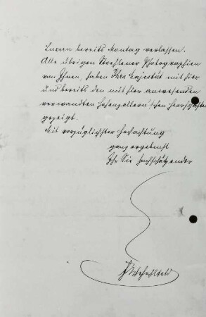 Brief von Kammerdiener Hohlfeld an E. A. Donadini, Blatt 1v