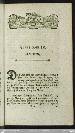 [Erstes Buch. Zustand der Bevölkerung]