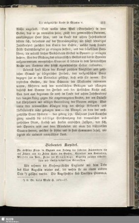 Siebentes Kapitel