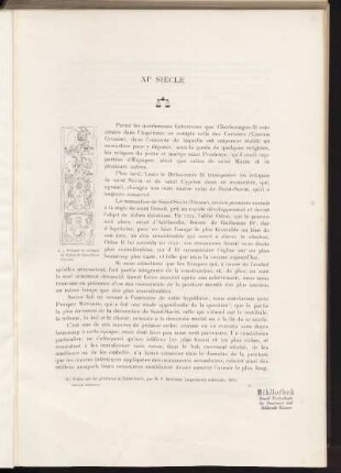 XIe siècle [Pl. 1]