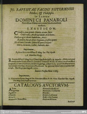 Catalogus Auctorum
