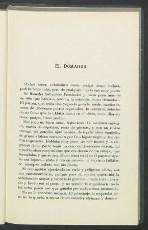 El Domador