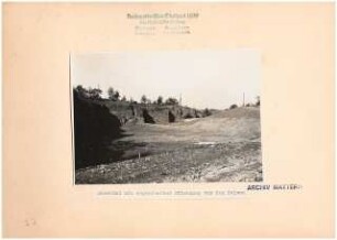 Reichsgartenschau 1939 auf dem Killesberg, Stuttgart: Rosental, Erdarbeiten