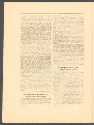 Dr. Jacobo Goreloff : Distinguido odontólogo argentino