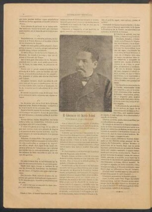 El Gobernador del Distrito Federal, General D. José Ceballos