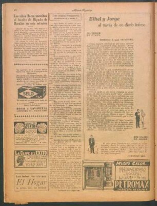 Ethel y Jorge al través de un diario íntimo