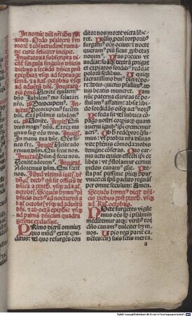 Breviarium Romanum : [1-4]. [3], Psalterium. - Proprium de tempore.- Proprium de sanctis