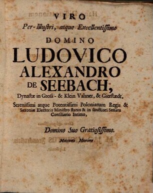 Diss. inaug. de usu albinagii in Germania
