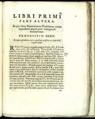 PROPOSITIO XXXIV-XXXIX