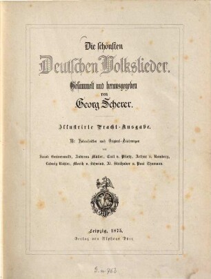 Die schönsten deutschen Volkslieder