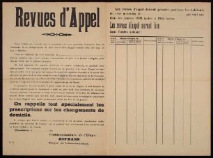 "Revues d'Appel" (Nr. 79)