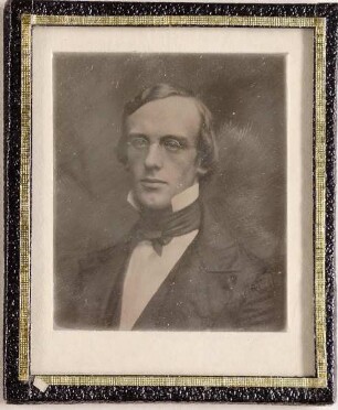 Unbekannter Mann mit Brille, um 1850