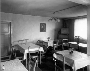 Schöna (Reinhardtsdorf-Schöna). Reuterhof. Aufenthaltsraum