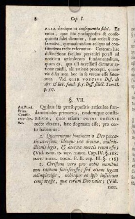8-18, § VII - VIII