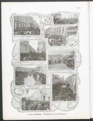 [Fotografía de] 24 de septiembre.- Procesión de las Mercedes