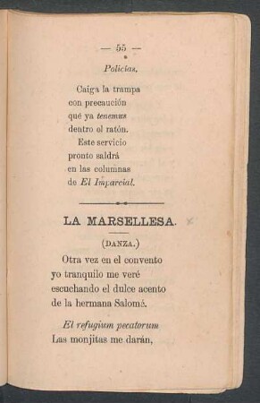 La marsellesa. : (Danza.)