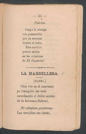 La marsellesa. : (Danza.)