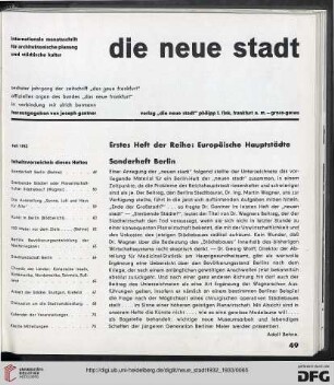 Sonderheft Berlin
