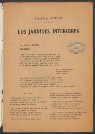 Los jardines interiores