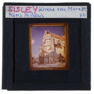 Sisley, Die Kirche in Moret